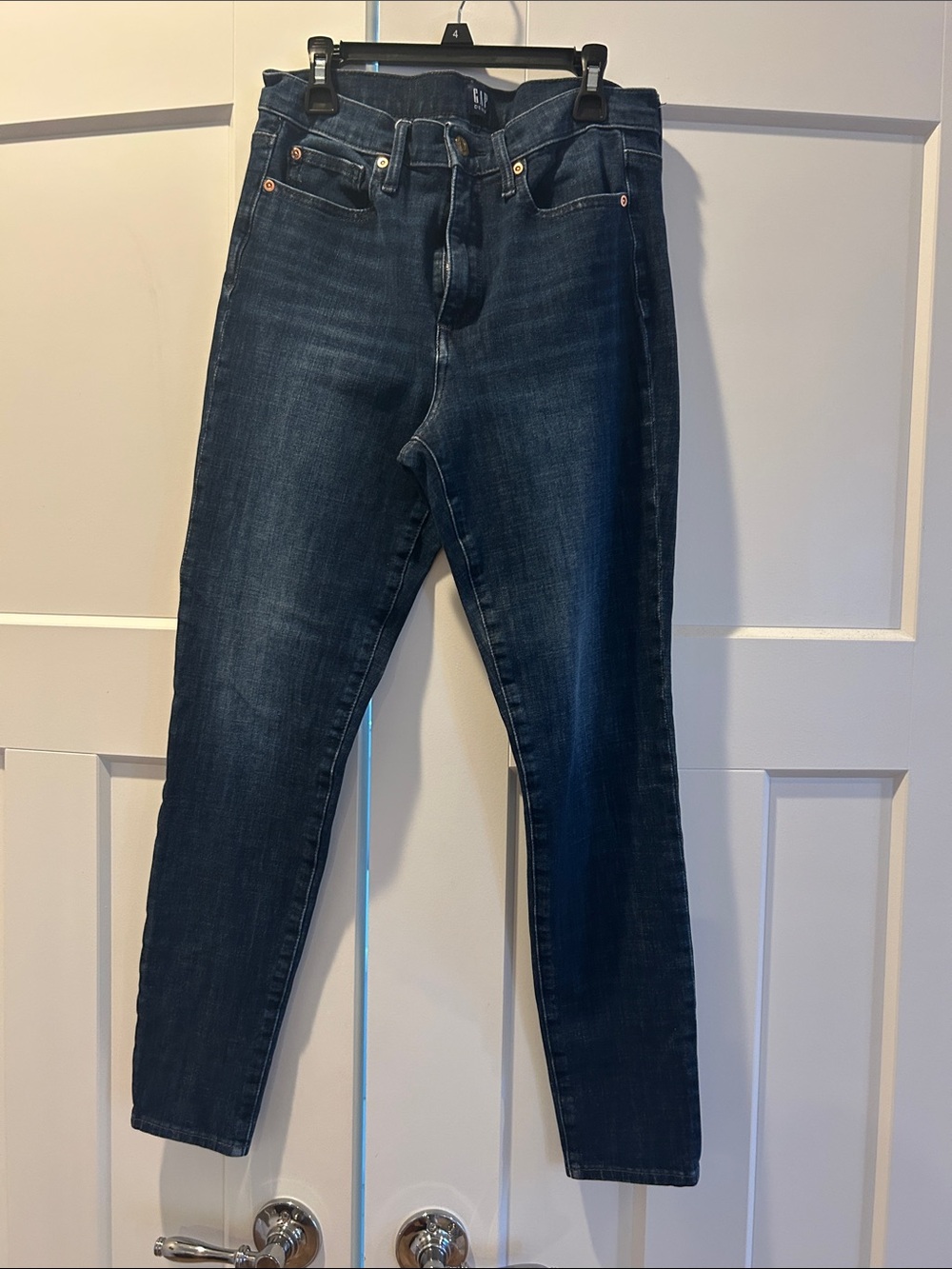 Gap 28 regular 360tr skinny Dark Blue High-Rise Skinny Jeans